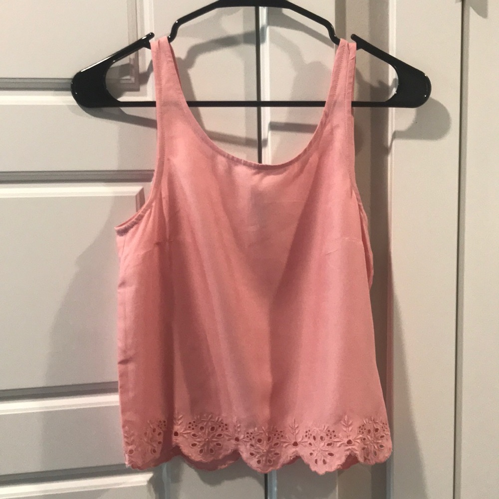H&M pink tank top size 2